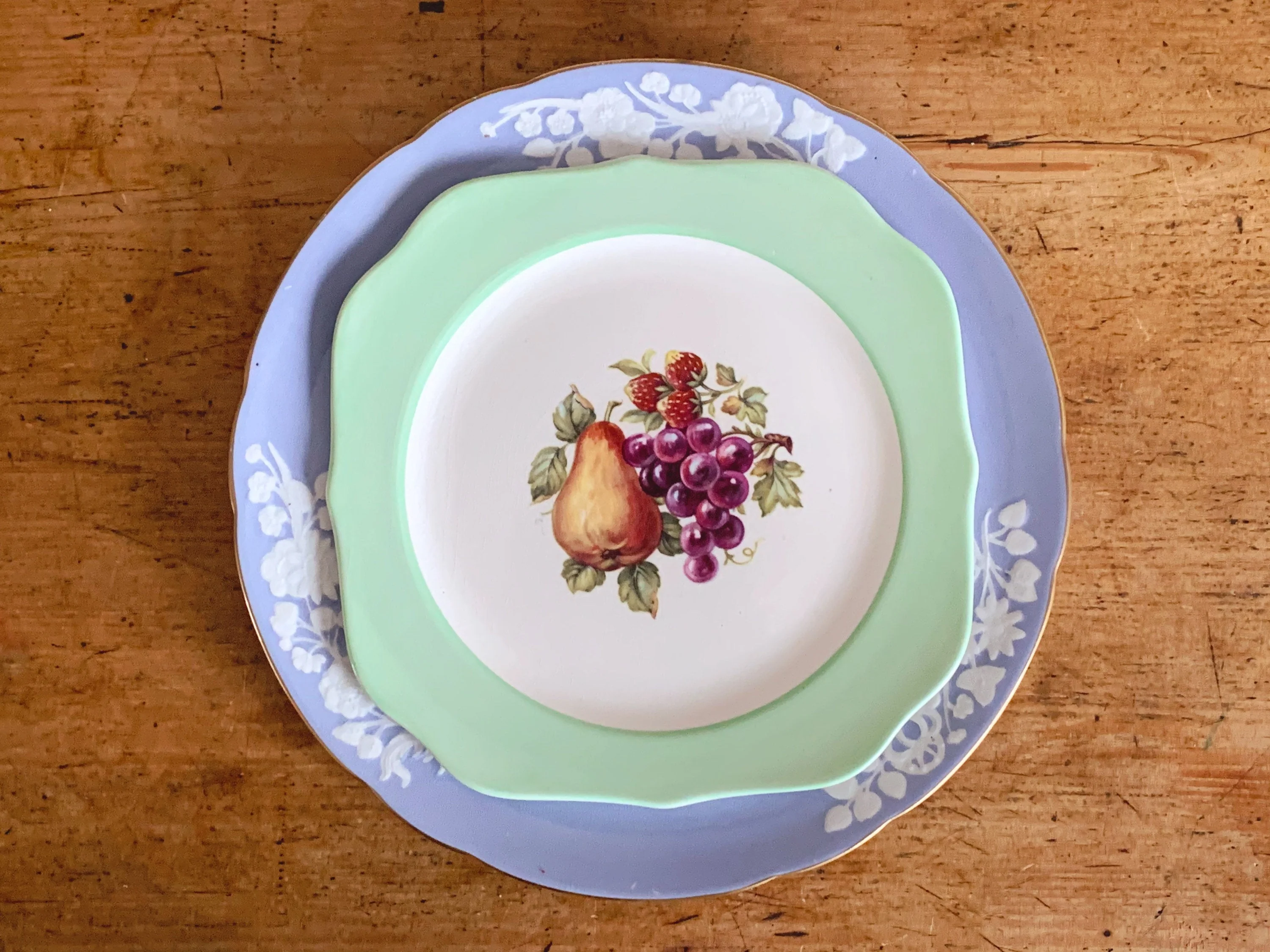 Mix and Match Vintage Fine China Floral Plates | Haviland Limoges Crooksville U.S.A. | French China English China Porcelain Dinnerware - Image 10