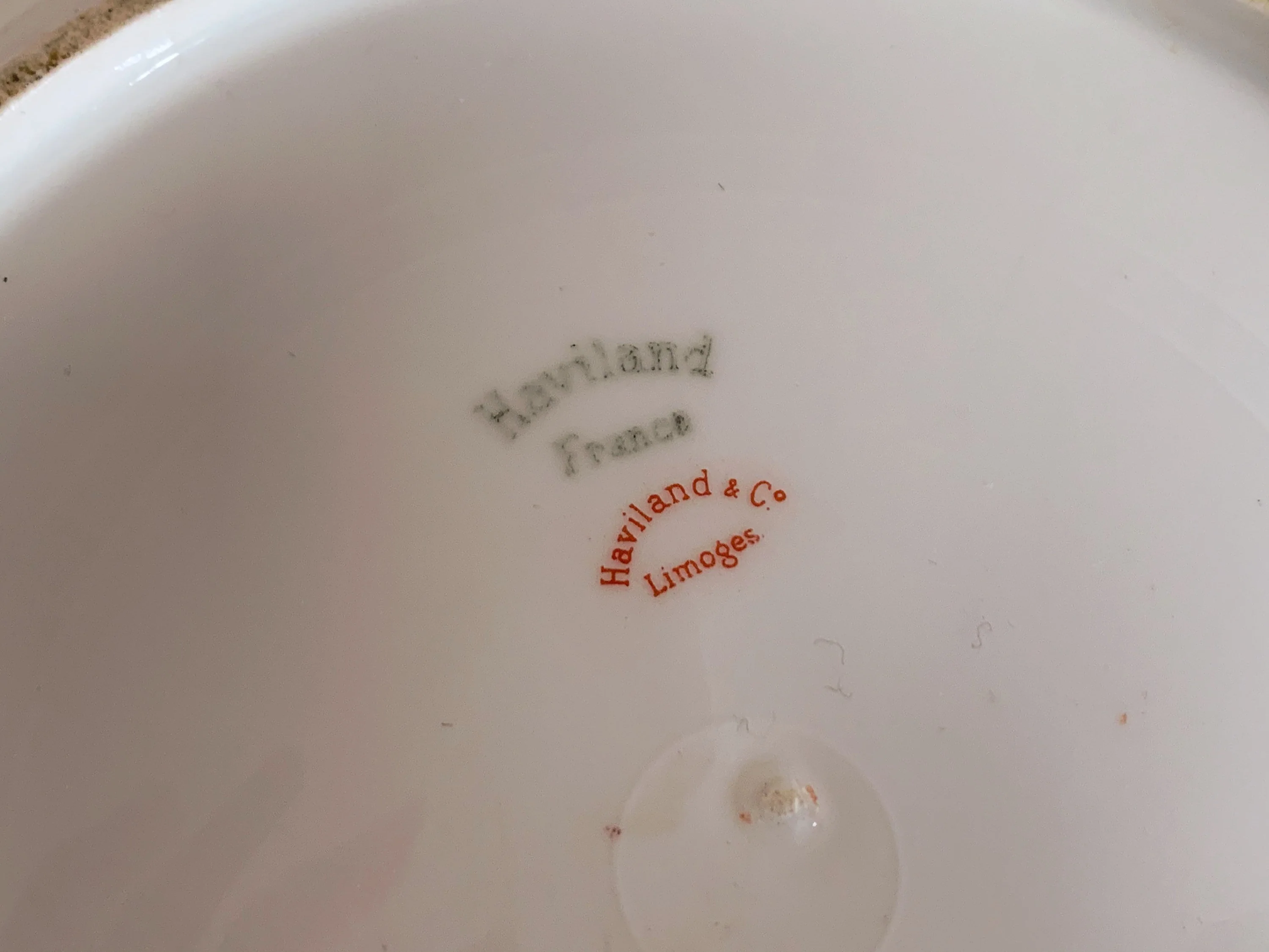 Mix and Match Vintage Fine China Floral Plates | Haviland Limoges Crooksville U.S.A. | French China English China Porcelain Dinnerware - Image 3