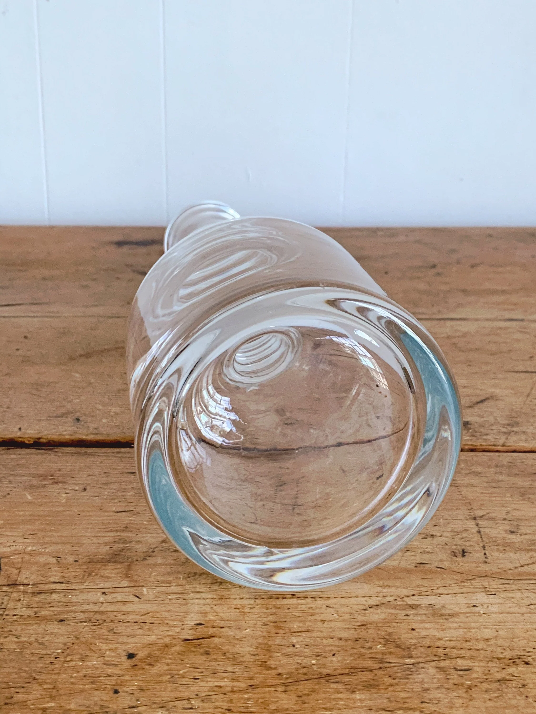 Modern Hand Blown 13" Tall Long Neck Glass Decanter with Stopper | Whiskey Decanter Barware Home Bar Decor | Gift for Him - Image 10