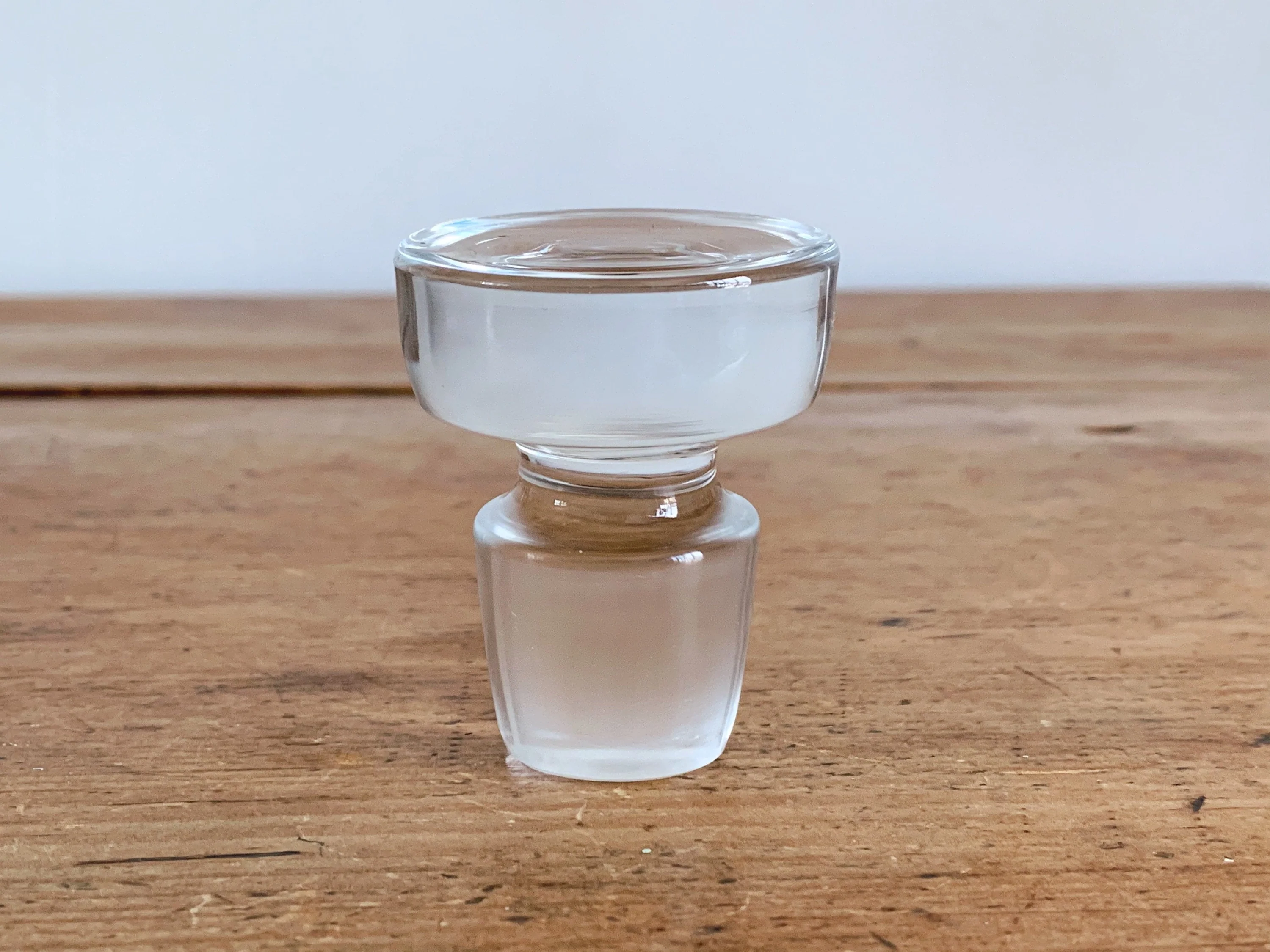 Modern Hand Blown 13" Tall Long Neck Glass Decanter with Stopper | Whiskey Decanter Barware Home Bar Decor | Gift for Him - Image 9