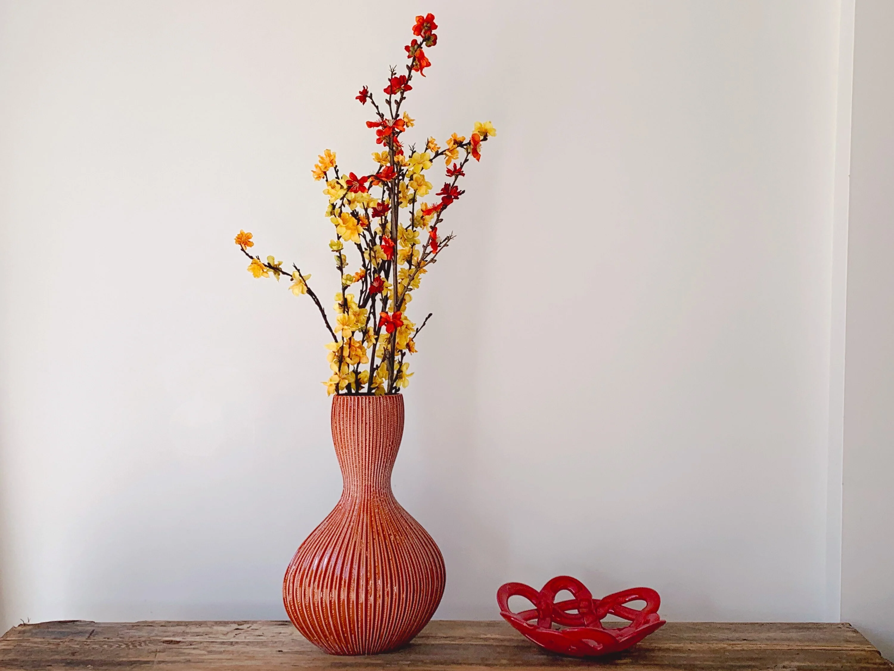 Sun Ray Vase from Revelation by Uttermost | Curved Modern Vase - Image 3