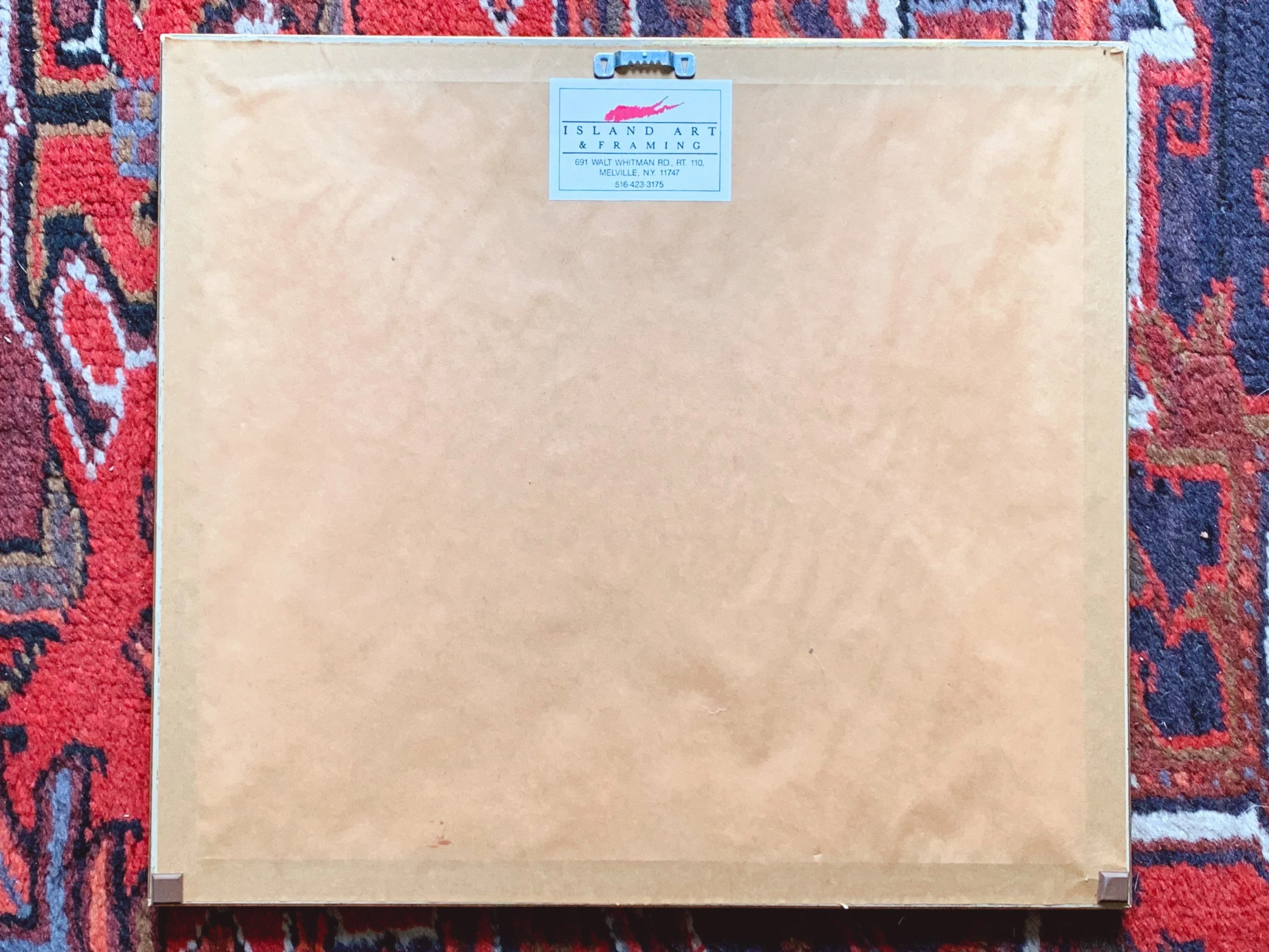 Vintage Hand Painted Egyptian Papyrus Painting in Black and Gold Wooden Frame | Collectible Art of Great Sphinx of Giza Pyramids Hieroglyphs - Image 10