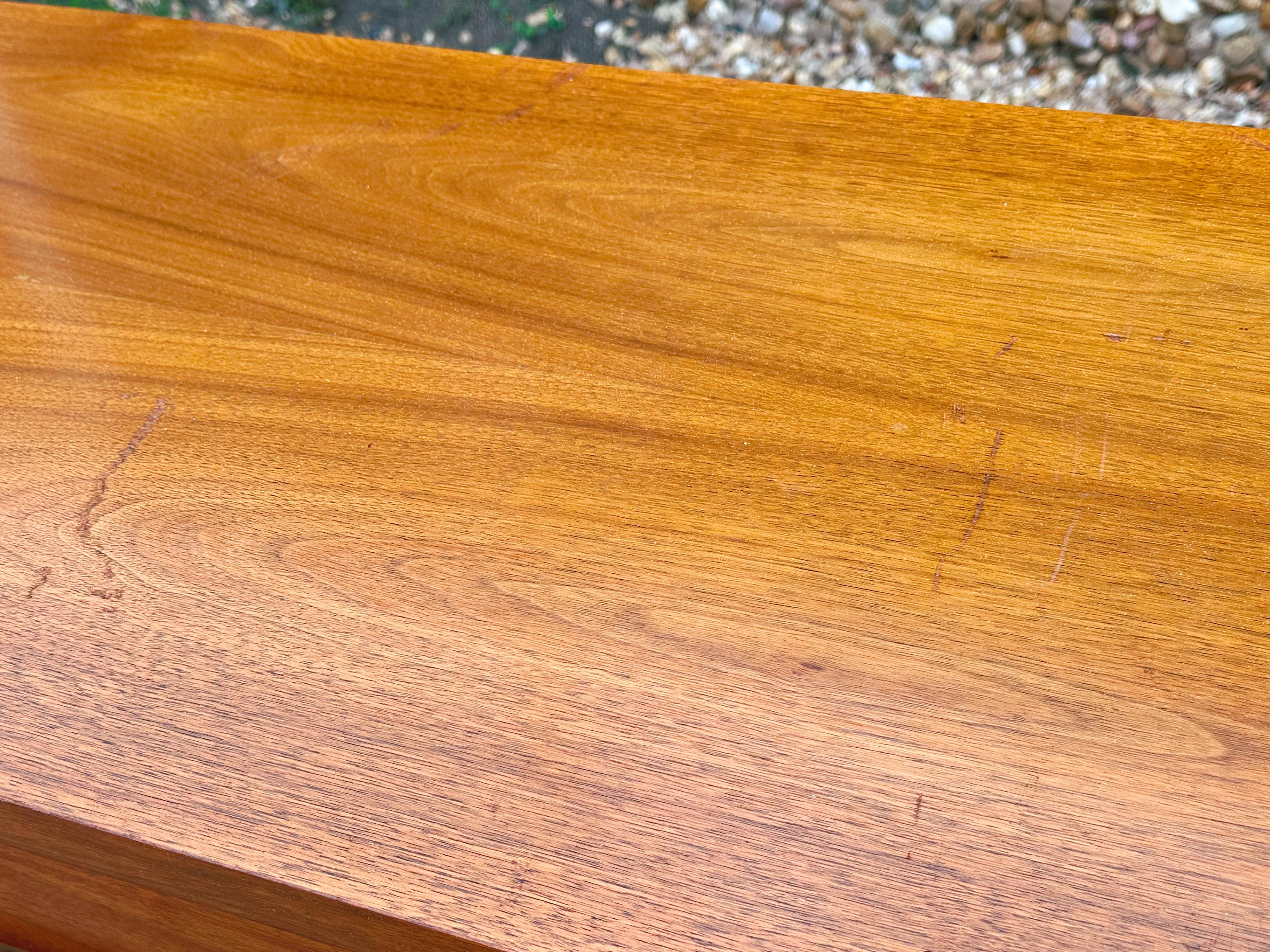 Vintage Mid Century Modern 5-Drawer Tallboy Dresser by Ward Furniture Mfg Co | SHIPPING NOT FREE | Bedroom Furniture Chest of Drawers - Image 9