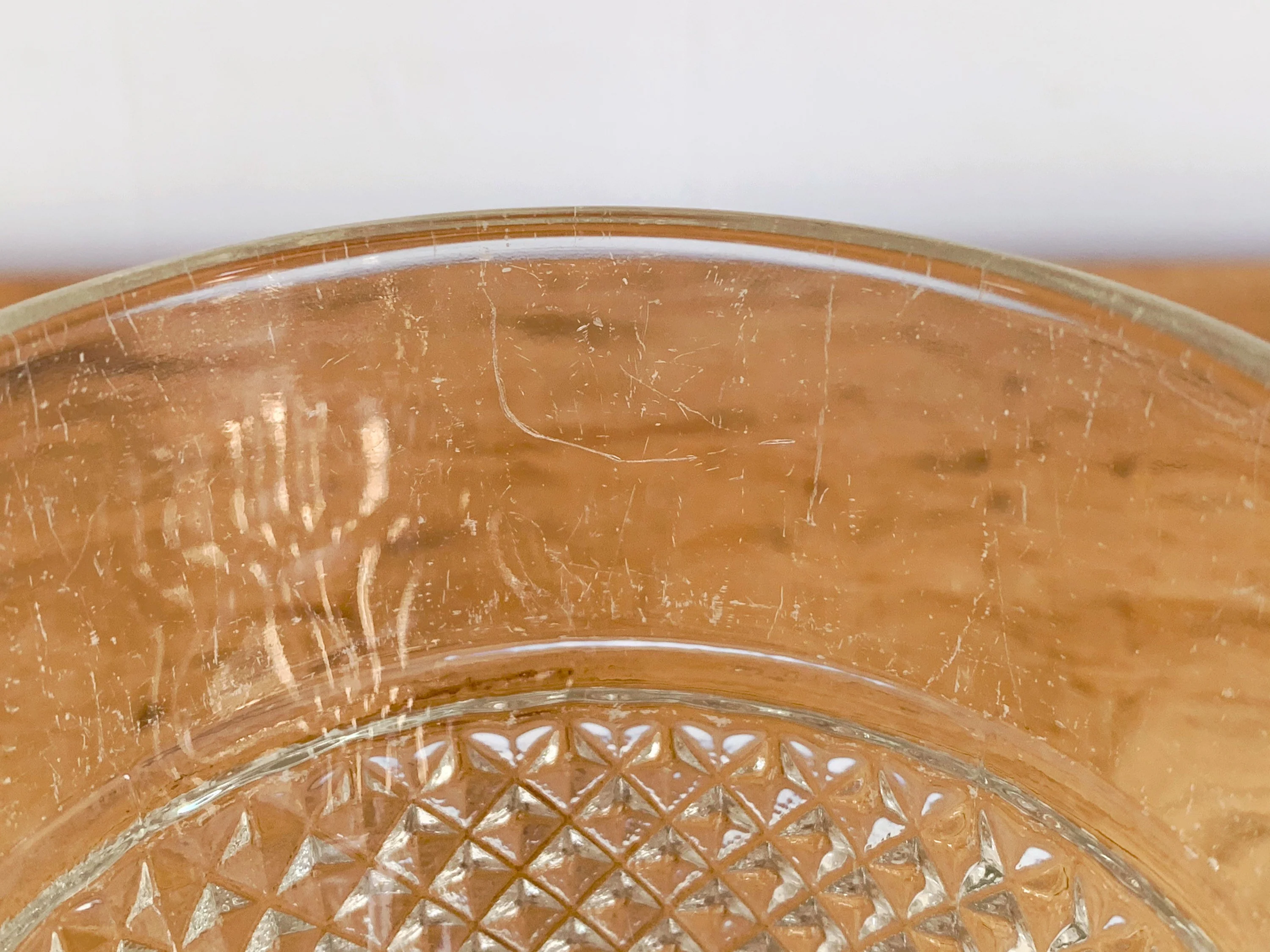 Vintage Pressed Glass Wexford Pitcher, Goblets and Highball Glasses | Mid Century Anchor Hocking Hollywood Regency Juice and Water Glass - Image 5