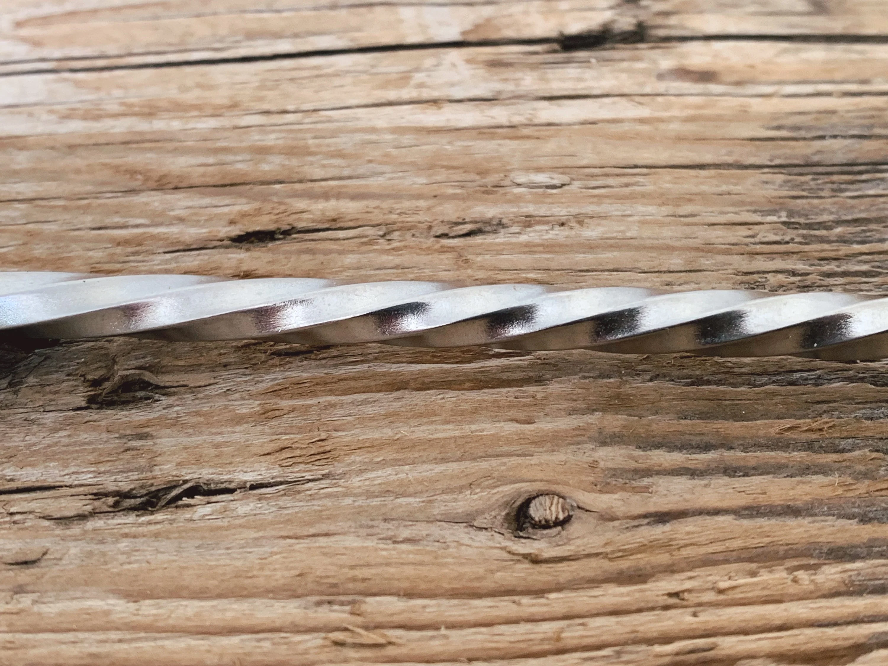 Vintage Silver Plated and Stainless Steel Cocktail Stirrer | SOLD SEPERATELY | Bar Accessory Tool | Gift for Him | Cocktail Swizzle Sticks - Image 5